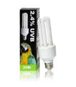 20W 2.4% UVB Bulb for Parrot Health & Vitamin D3 Support - Image 2